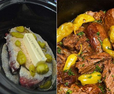 Easy & Delicious Homemade Recipes - Crock Pot Mississippi Roast - A Heavenly Burst of Flavors - Beef Chuck Roast- Ranch Dressing Mix - Au Jus Gravy Mix… - Must Express Something To Keep Getting My Recipes… Thank You. 🔗 Recipe in top (c.o.m.m.e.n.t ). 👇 👇 | Facebook Slow Cooker Mississippi Pot Roast, The Best Roast, Best Roast, Slow Cooker Italian Beef, Mississippi Roast, Au Jus Gravy, Mississippi Pot Roast, Good Roasts, Beef Chuck Roast