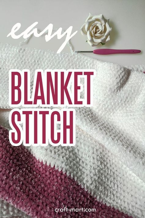 Easy Blanket Stitch: Free Tutorial & Tips Learn how to crochet the blanket stitch with this easy tutorial. This versatile stitch is perfect for adding a finished look to your projects. We also offer free and paid crochet patterns on a variety of topics.. #Velvet_Yarn_Blanket #Velvet_Yarn_Crochet #Bernat_Velvet_Yarn #Bernat_Velvet Velvet Yarn Blanket, Velvet Yarn Crochet, Chunky Yarn Crochet Pattern, Bulky Yarn Crochet, Bernat Velvet, Chunky Yarn Blanket, Easy Blanket, Chunky Crochet Blanket Pattern, Yarn Blanket