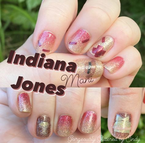 Street Nails, Color Street Nails, Indiana Jones, Color Street, Indiana, Nails, Beauty, Color