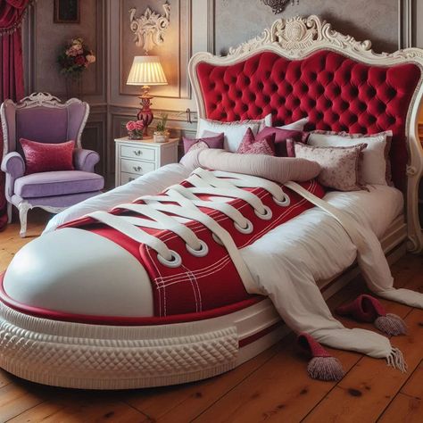 Unusual Beds Unique, Strange Beds, Weird Bedrooms, Crazy Beds, Bedroom Creative Ideas, Weird Beds, Unusual Beds, Unique Bed Design, Creative Beds