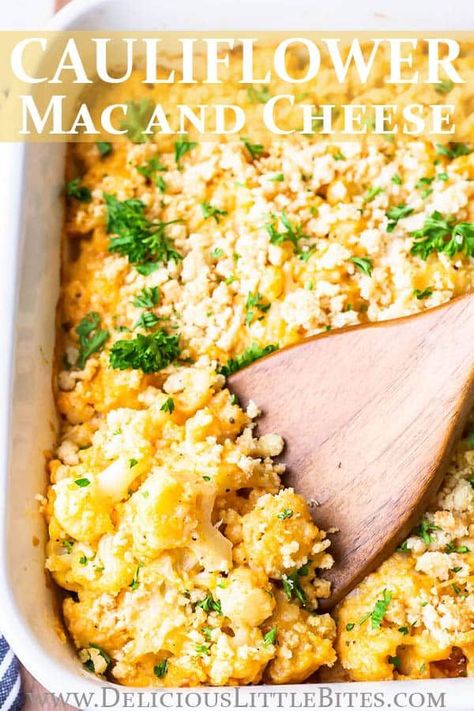 Cauli-Mac and Cheese Bake will satisfy all your comfort food cravings without all the of guilt. This super easy recipe is lower in calories and carbohydrates. Easter Ham Recipes, Appetizers Low Carb, Best Thanksgiving Appetizers, Keto Mac And Cheese, Easter Brunch Recipes, Easter Ham, Low Carb Side, Cauliflower Mac And Cheese, Delicious Low Carb Recipes