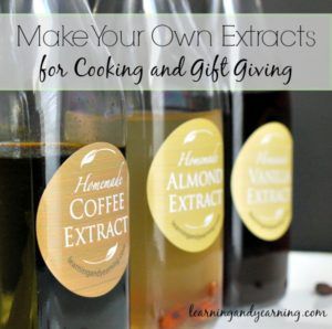 extracts2 Vanilla Extract In Coffee, Make Extracts, Homemade Coffee Extract, Diy Almond Extract, Lime Extract Recipes, Almond Extract Recipes, Homemade Almond Extract, Diy Extracts Recipes, How To Make Almond Extract