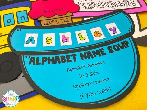 Literacy Name Activities Preschool, Name Recognition Kindergarten, Letter Name Activities Preschool, Fine Motor Name Activities, Monthly Name Writing Preschool, Easy Name Crafts Preschool, Name Identification Activities Preschool, Preschool Name Recognition Activities, Name Projects For Kids