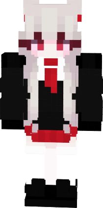 Red eyes White hair girl minecraft White Hair Girl, Skin Minecraft, Horse Armor, Nova Skin, Nova Skin Gallery, Blue Dye, Minecraft Skin, Pumpkin Faces, Minecraft Skins