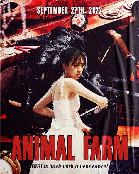 Bibi Animal Farm, Pop Posters, Film Inspiration, Animal Farm, Photoshoot Concept, Kpop Posters, Chuck Norris, Lucid Dreaming, Pose Reference Photo