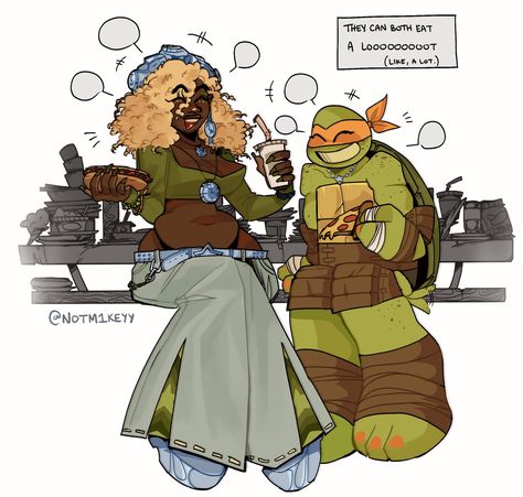 Kiss Kiss Fall In Love, Turtles Forever, Tmnt Characters, Ninja Turtles Funny, Tmnt Comics, Street Punk, Teenage Mutant Ninja Turtles Art, Ninja Turtles Artwork, Tmnt Artwork