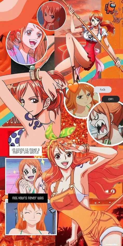 Carrots One Piece, Gum Gum Fruit One Piece Wallpaper, One Piece Carrot Wallpaper, Nami Robin Wallpapers, Nami Wallpapers Aesthetic, One Piece Wallpaper Nami, Nami Wallpapers Iphone, One Piece Nami And Robin, Nami Aesthetic