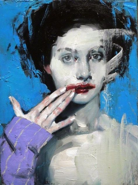 Smudged Lipstick, Malcolm T Liepke, Malcolm Liepke, Edouard Vuillard, Henri De Toulouse Lautrec, John Singer Sargent, Edgar Degas, Oil Painting Portrait, Arte Inspo