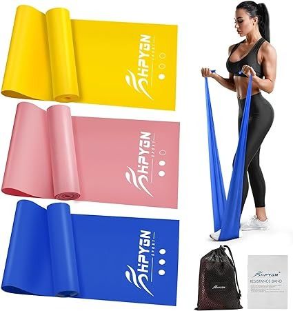 Amazon.com: Resistance Bands, Exercise Bands, Physical Therapy Bands for Strength Training, Yoga, Pilates, Stretching, Stretch Elastic Band with Different Strengths, Workout Bands for Home Gym : Sports & Outdoors Pilates Band, Workout Bands, Exercise Bands, Resistance Band Set, Major Muscles, Resistance Band Exercises, Resistance Training, Yoga Training, Effective Workouts