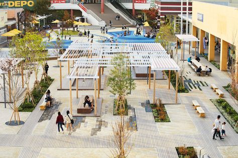 WRT | Planning + Design Landscape And Urbanism Architecture, Plaza Design, Urban Intervention, Public Space Design, Public Square, Landscape And Urbanism, Landscape Architecture Design, Community Space, Expo 2015