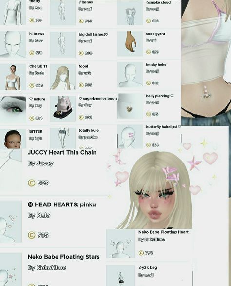 Imvu Avi Ideas Cute, Imvu Cute Outfits, Skin Imvu Feminina, Imvu Body Tutorial, Imvu Avi Ideas Under 4000, Cute Imvu Avatars Ideas, Imvu Grunge Outfits, Imvu Clothes Ideas, Imvu Poses