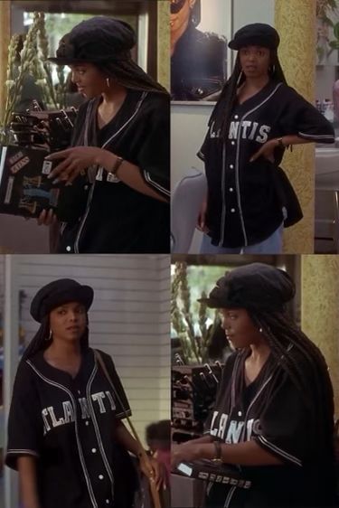 90s Nyc Hip Hop Fashion, Poetic Justice Outfit Janet Jackson, 90s Fashion Black Women Overalls, Janet Jackson Poetic Justice Outfit, 1990s Black Fashion, Janet Jackson Outfit Ideas, 80s Fashion Black Women Hip Hop, Summer 90s Fashion, 1990s 2000s Fashion