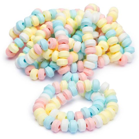 Candy Necklaces - Unwrapped: 100-Piece Bag Smarties Candy, Beach Candy, Penny Candy, Candy Bracelet, Pastel Candy, Classic Candy, Candy Necklaces, Candy Brands, Bulk Candy