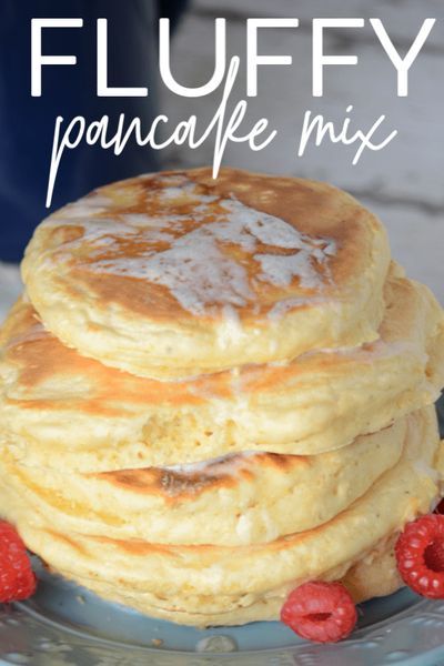 Bulk Pancake Mix Recipe, Fluffy Pancake Mix Recipe, Homemade Pancakes Fluffy, Pancake Mix Recipe, Homemade Pancake Mix, Homemade Dry Mixes, Fluffy Pancake Recipe, Homemade Pancake Recipe, Pancake Mix Recipes