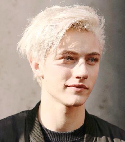 Name: Ivan West Age: 17 Bio: I joined the Knights guard to protect my kingdom. No one else in my family is a knight or albino but I'm here to prove them wrong. Face Lighting, Character List, Lucky Blue Smith, 얼굴 드로잉, 얼굴 그리기, Lucky Blue, Character Inspiration Male, Mens Cuts, Cursed Child