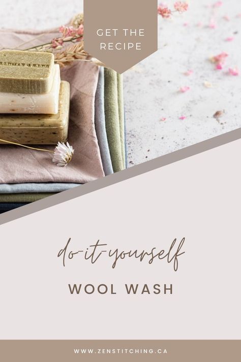 Easy, affordable DIY recipe for wool wash to keep your special woolens feeling fresh Diy Wool, Wool Blankets, Wool Wash, Needle Arts, Cleaning Organizing, Your Special, Do It Yourself, Wool Blanket, Hand Washing