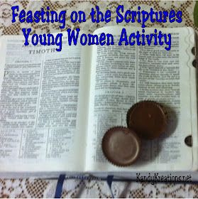 Scripture Treats, Lds Yw Activities, Lds Young Women Activities, Girl Activities, Mutual Activities, Youth Lessons, Lds Yw, Yw Lesson, Church Youth Group