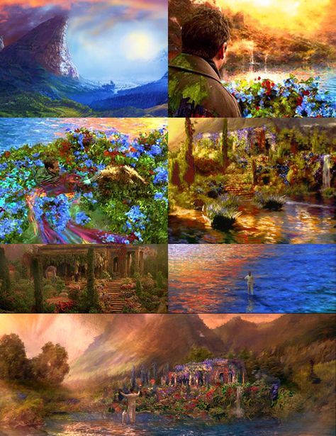 What Dreams May Come What Dreams May Come Art, What Dreams May Come Movie, What Dreams May Come, We Movie, Fantasy Movies, Film Inspiration, Romance Movies, Fantasy Paintings, About Time Movie