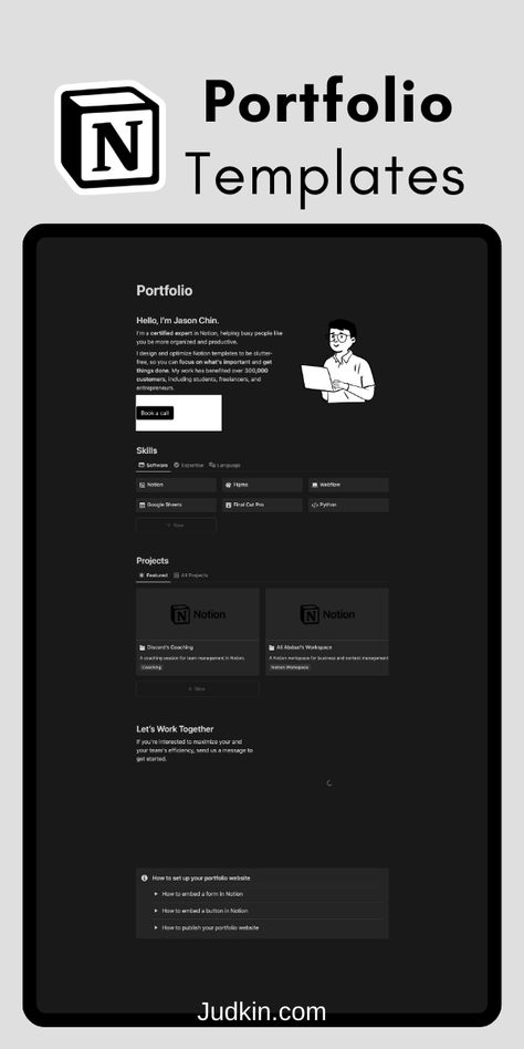 notion template ideas Minimal Notion, Notion Business, Copywriting Portfolio, Case Study Template, Aesthetic Notion, Project Management Templates, Small Business Planner, Portfolio Ideas, Dashboard Template