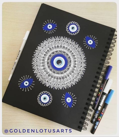 Evil Eye Doodle, Evil Eye Sketch, Evil Eye Mandala Art, Eye Mandala Art, Mandala Evil Eye, Evil Eye Mandala, Eye Mandala, Pen Work, Greek Eye