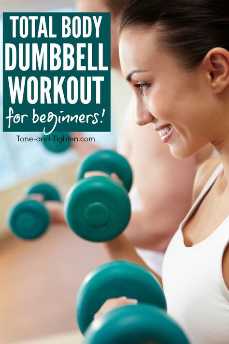 Dumbbell Workout For Beginners, Free Weight Workout, Senior Exercises, Strength Training For Beginners, Free Weight, Strength Training Workouts, Toning Workouts, Beginner Workout, Senior Fitness