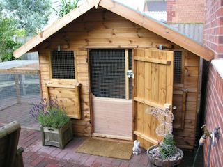 Outdoor Rabbit Housing Options - The Rabbit House Rabbit Playhouse, Bunny Habitat, Pig Enclosure, Bunny Enclosure, Bunny Sheds, Rabbit Hutch And Run, Rabbit Shed, Rabbit Hutch Indoor, Outdoor Rabbit