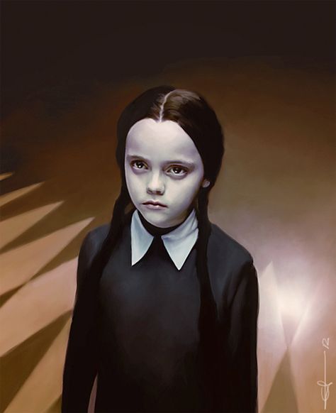 Wednesday Addams by euclase Addams Familie, Charles Addams, It's Wednesday, Adams Family, The Addams Family, I Love Cinema, Christina Ricci, Addams Family, Halloween Looks