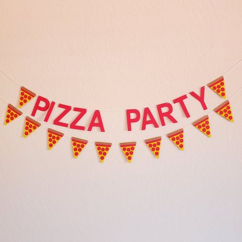 Pizza Party Pizza Party Decorations Pizza Decorations Pizza | Etsy Pizza Cake Topper, Pizza Decorations, Ninja Decorations, Ninja Party Decorations, Pizza Party Decorations, 70th Birthday Banner, Birthday Pizza, Hot Pink Birthday, Party Pizza