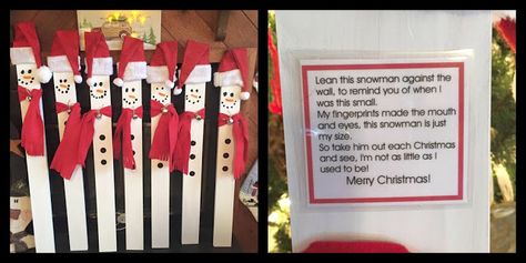 Board Snowman with poem Preschool Calendar Time, Kindergarten Holiday Activities, Preschool Poems, 2x4 Crafts, Christmas Treats For Gifts, Class Art Projects, Teaching Holidays, Parents Christmas, Christmas Gifts For Parents