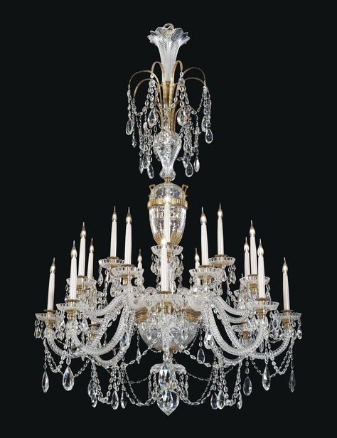 A Victorian cut glass twenty light chandelier,  late 19th century, attributed to Perry and Co Victorian Chandelier 19th Century, Victorian Chandeliers, Victorian Chandelier, Glass Toys, Glass Structure, Fantastic Furniture, Mexican Wedding, Antique Ceramics, Acanthus Leaf