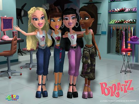 <3 Bratz <3 "Everybody now, time to show the whole world, what we're all about...OOH BRATZ!" lol still know the lyrics, and still have my Gameboy game! :')<3 Bratz Tv Show, Bratz Movie, Bratz Doll Outfits, Bratz Girls, Bratz Inspired Outfits, Cartoon Outfits, Bratz Doll, Pretty Dolls, Costume Outfits