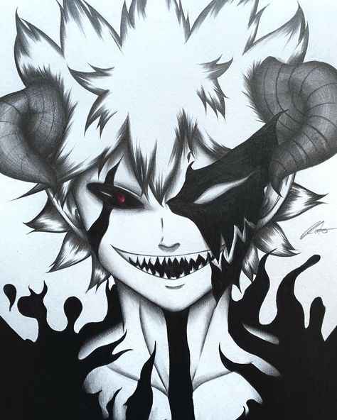 Asta Black Clover Drawing, Asta Drawings, Asta Drawing, Madara Uchiha Wallpapers, Naruto Sketch Drawing, Hype Wallpaper, Creepy Drawings, Naruto Sketch, 1080p Anime Wallpaper