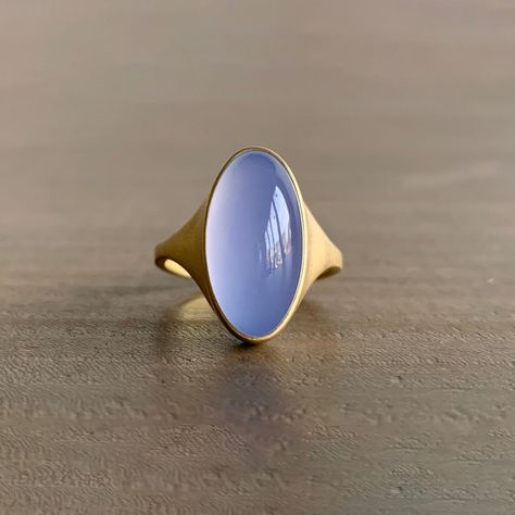 Elongated Oval Chalcedony Cabochon Cast Ring Oval Cabochon Ring, Cast Rings, Dope Jewelry Accessories, Elongated Oval, Chalcedony Ring, Newport Ri, Dope Jewelry, Cabochon Ring, Jewelry Lookbook