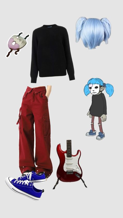 Sally face inspired outfit!! #sallyface #salfisher #Sallyfaceoutfitinspo #characteraesthetic #characterinspo Sally Face Inspired Outfits, Sally Face Merch, Sally Face Cosplay, Ac D, Sally Face, Inspired Outfits, Character Aesthetic, Outfit Inspirations, Halloween