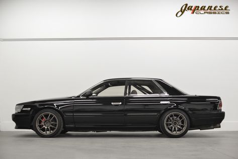 Retro Japanese Cars, Nissan Laurel C33, 1990 Cars, 90s Japanese Cars, Laurel Nissan, 90s Cars, Steam Trains Uk, Cars Usa, Japanese Used Cars