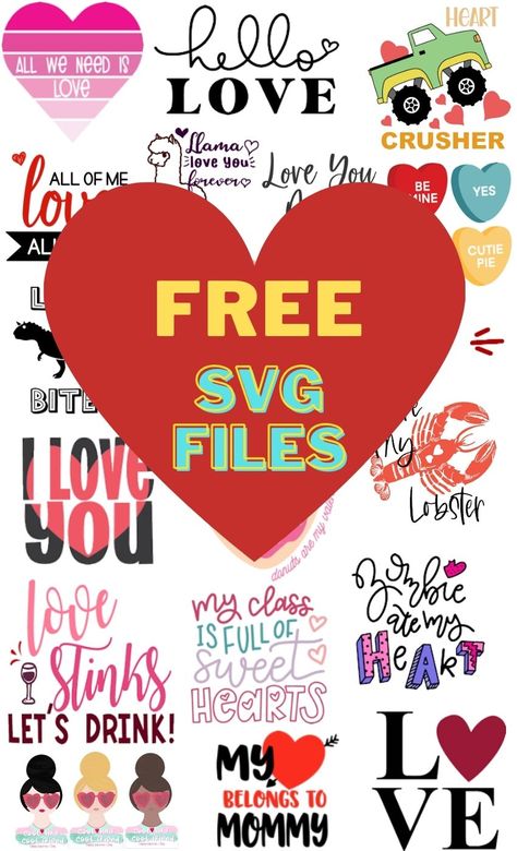 Valentines Svg Files Free, Valentines Day Svg Free Files For Cricut, Valentines Day Svg Free, Made With Love Svg Free, Valentine Shirt Svg Free, Free Valentine Svg Files, Valentines Cricut, Valentine’s Day Svg Free, Cricut Valentine