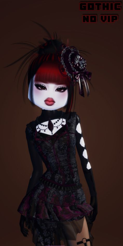 Gothic Outfit, Goth Outfit, Dti Outfits, Gothic Outfits, Dress To Impress, Outfit Inspo