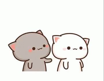 Love You Lots Kiss GIF - LoveYouLots Kiss Peachcat - Discover & Share GIFs Chibi Cat, Gato Anime, Gif Lucu, Cute Cartoon Images, Two Cats, Cute Love Cartoons, Cute Cat Gif, Cute Love Pictures, Anime Cat