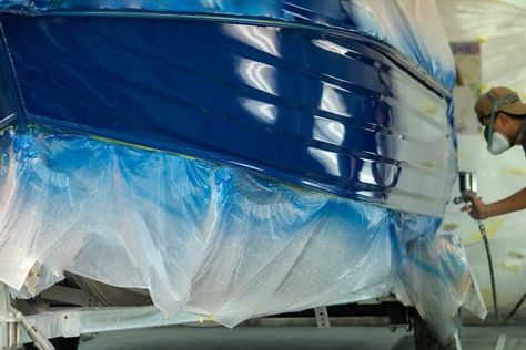 Do you need professionals for your yacht bottom paint? It is one of the questions that every yacht owner has. Hiring professionals is what experts suggest. This would save you from damaging the hull, increasing antifouling paint life and for further benefits read the blog.  #BottomPaint #YachtPainting #YachtServices #BottomJob #AluminumBoatBottomPaint Flat Bottom Jon Boat, Aluminum Jon Boats, Jon Boats, Marine Paint, Boat Paint, Electrical Motor, Deck Installation, Fast Boats, Jon Boat