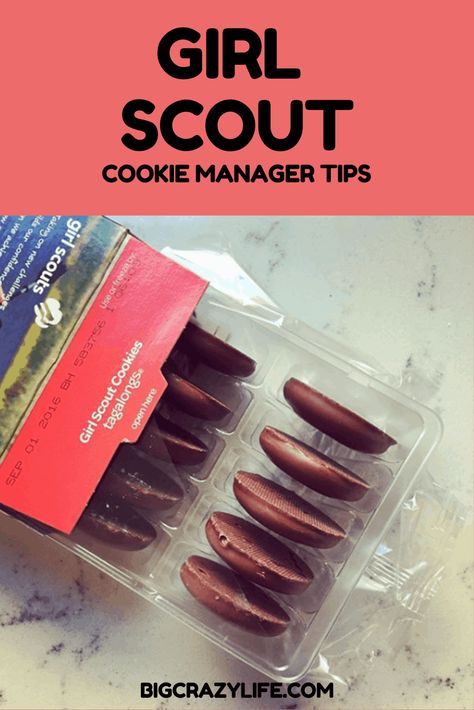 Troop Cookie Manager, Girl Scout Cookie Goal Setting Activity, Tagalong Cookies, Gs Cookies, Girl Scout Troop Leader, Cookie Storage, Chocolate Biscuits, Meal Train Recipes, People Pleaser