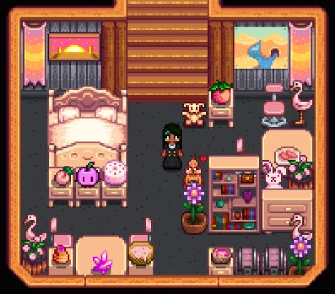 Stardew Valley Avatar Ideas, Stardew Valley Quarry, Stardew Valley Avatar, Stardew Design, Stardew House, Stardew Farm, Stardew Farms, Summer Core, Forest Farm