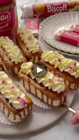 138K views · 1.3K reactions | Bibione Vicena on Reels | Bibione Vicena · Original audio Dolci Finger Food, Tårta Design, Biscoff Recipes, Catering Ideas Food, Sweet Dishes Recipes, Easy Baking Recipes Desserts, Best Dessert Recipes, Mini Desserts, Cafe Food