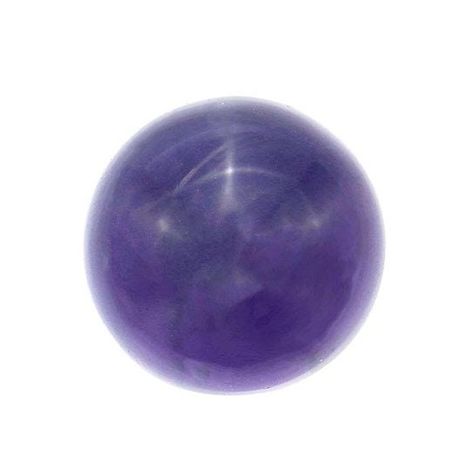 This round blue iolite cabochon offers a budget-friendly alternative to blue sapphire or tanzanite and presents an intriguing color shift. The natural color and relative durability make it an appealing option for all types of jewelry designs.Iolite is the gem name for cordierite, a silicate of aluminum and magnesium. Its name comes from the Greek word “ios,” meaning violet. Similar to tanzanite in color, but more affordable, this stone gets its color primarily from iron. Most iolite is found in gravel beds in the form of water-worn pebbles.Due to pleochroism or dichroism phenomena, iolite displays different colors when viewed from different angles. Iolite can appear almost clear in one orientation, then present a deep purple color in another orientation. Because iolite typically has very f Iolite Jewelry, Iolite Stone, Types Of Jewelry, Gem Names, Deep Purple Color, Greek Words, Jewelry Business, Schmuck Design, Bright Color