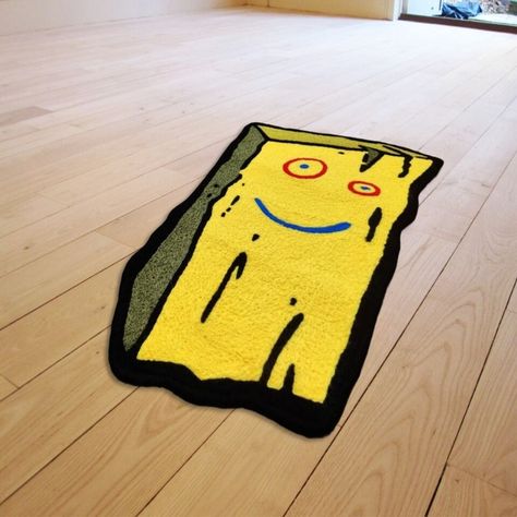 Elevate your living space with these Ed, Edd n Eddy "Plank" cartoon character area accent carpets! Perfect for any room, these modern rugs are non-slip and easy to clean. Add a touch of cartoon fun to your home 🏠🎨 #HomeDecor #CartoonNetweork #EdEddEddy #Hypebeast #Carpets #Tufting #Handmade Rug Tuft, Tufting Art, Map Rug, Rug Doctor, Rug Tufting, Cartoon Fun, Funky Rugs, Eclectic Rug, Ed Edd N Eddy