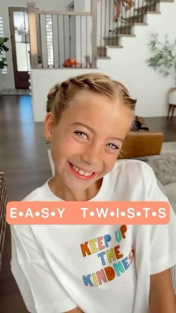 Twist Me Pretty on Instagram: "Well well, what do we have here?! A HAIR TUTORIAL? Who dis 😂 Babes! These easy twists really are so simple, and so fun! You have to give them a try. The finishing touch of the messy buns is to die for😍 For this hairstyle the key is to twist both sections towards the face and then twist them together away from the face. You can add new hair into each side but I think it’s easier to just focus on the front section. What kind of hairstyles are you wanting to see Twist Me Pretty Hairstyles, Twist Me Pretty, Really Easy Hairstyles, Pretty Braids, Messy Buns, Well Well, Girl Hair, Messy Bun, Hair Dos