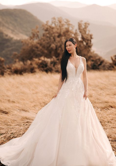 D415 - Pocahontas - Allure Bridals Pocahontas Wedding Dress, Lace Ballgown Wedding Dress, Pocahontas Dress, Disney Inspired Wedding, Disney Wedding Dresses, Nature Inspired Wedding, Disney Fairy Tale Weddings, Disney Fairy, Allure Bridals