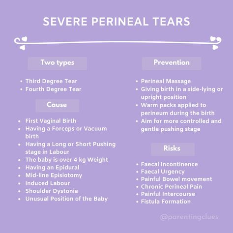 #severebirthtears #parentingclues  #thirddegreetear #fourthdegreetear #servereperinealtears #birthtrauma #birthtear #birthtearawareness #birthtearrecovery #firstpregnancy #firsttimemom #positivebirth #labouranddelivery  #3rddegreetear #4thdegreetear #birthtearcomplications #perineumcare #postpartum #postpartumcare #pregnancyblogger #instapregnancy #birthtears #servereperinealtear Perineal Tear Degree, 4th Degree Tear, Perineal Tear, Perineal Massage, Labor Delivery, Postpartum Care, First Pregnancy, Pregnancy Tips, Labour