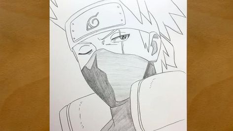 Anime sketch | how to draw kakashi hatake step-by-step Draw Kakashi, Kakashi Hatake, Art Tools, Anime Sketch, Creative Expressions, To Draw, Step By Step, Sketch, Tools