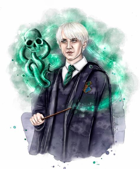 Hp Book, Harry Potter Fan Art, Harry Potter Fan, Draco Malfoy, Wizarding World, Book Series, Hogwarts, Fun Facts, Harry Potter