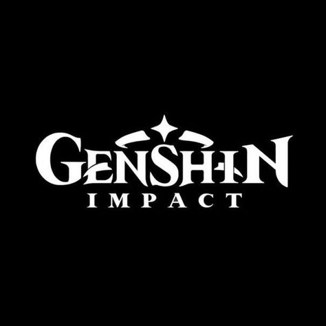 Genshin Impact Logo, Twitter Backgrounds, App Anime, Black App, Free Gift Card Generator, Square Logo, Iphone Black, Ios App Icon Design, Ios App Icon